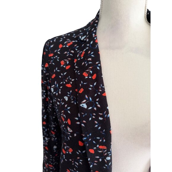 ELLA MOSS Floral Multicolor Jacket Blazer Size Medium - Picture 2 of 10